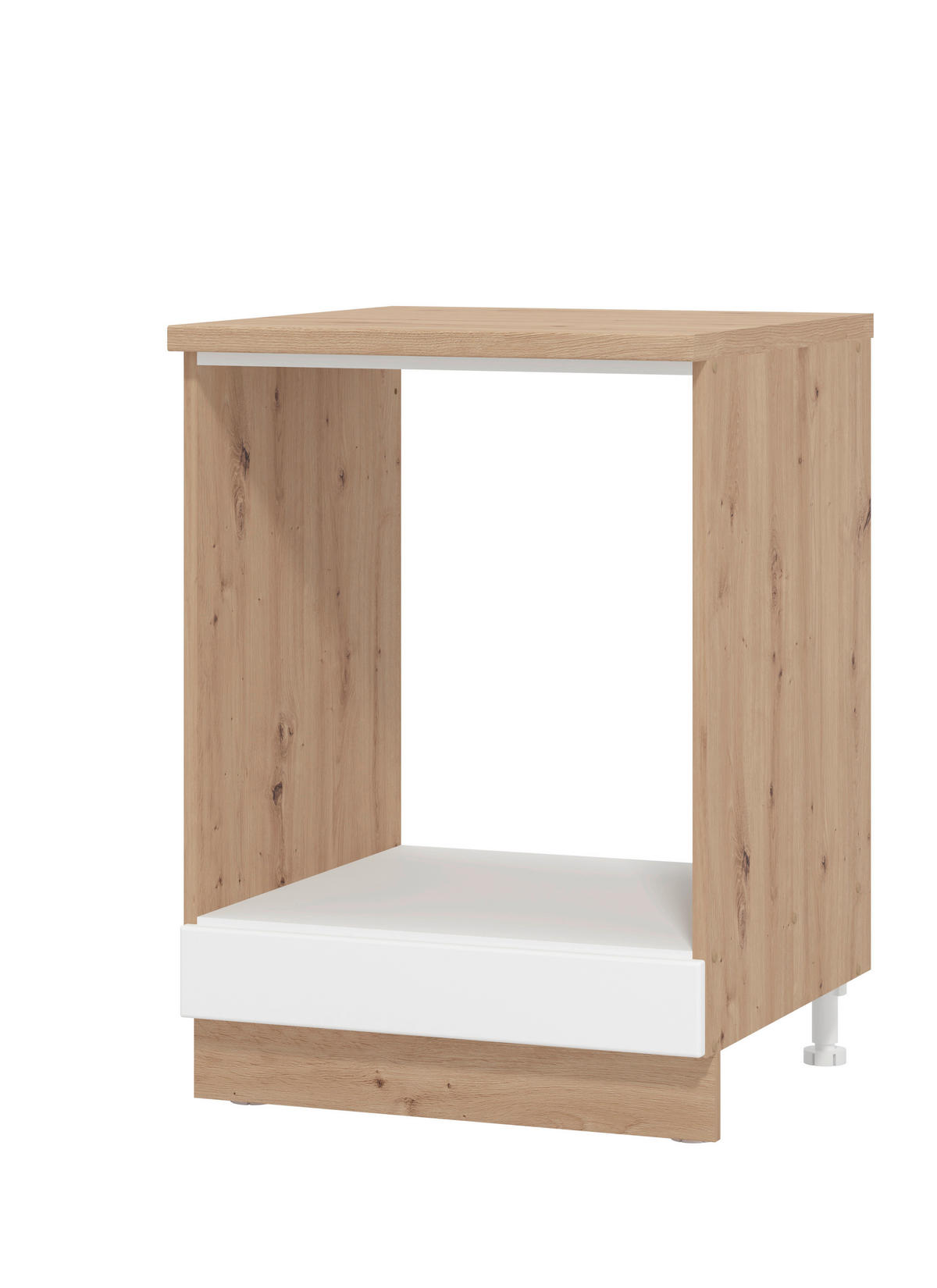 KONYHAI ALSÓSZEKRÉNY - Artisan tölgy, Basics, faalapú anyag (60/55/82cm) - Carryhome