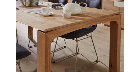 ESSTISCH in Holz 200/100/77 cm - Eichefarben, Natur, Holz (200/100/77cm) - Valnatura