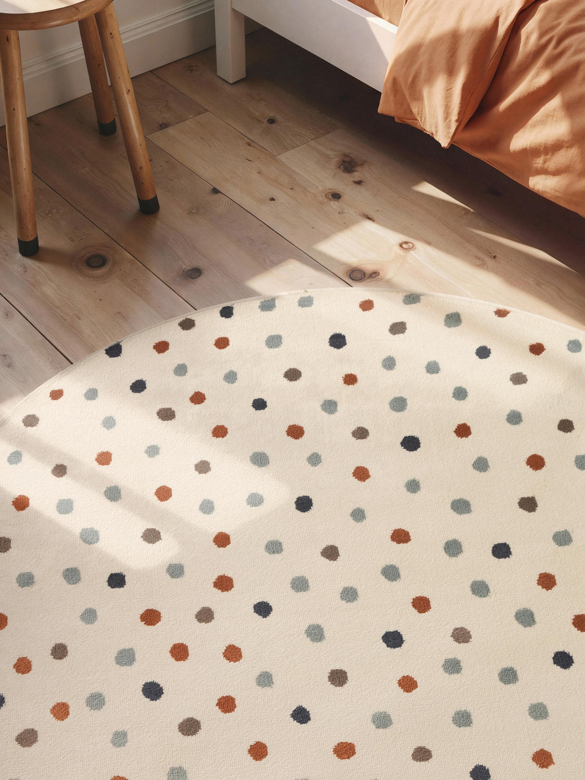 KINDERTEPPICH 160 cm Adventures Punkte  - Multicolor/Creme, Design, Kunststoff/Textil (160cm) - Hanse Home