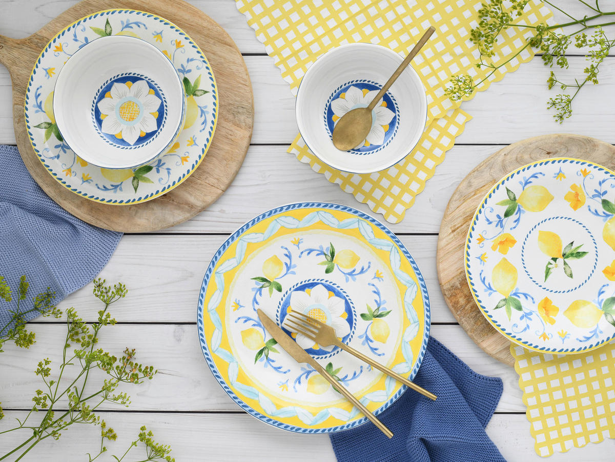 JÍDELNÍ SOUPRAVA, kamenina - vícebarevná, Basics, keramika - Creatable