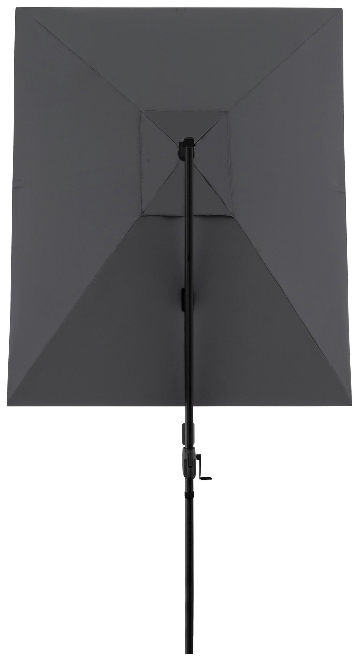 AMPELSCHIRM 300x220 cm Anthrazit  - Anthrazit, Design, Textil/Metall (300/220cm) - Dieter Knoll