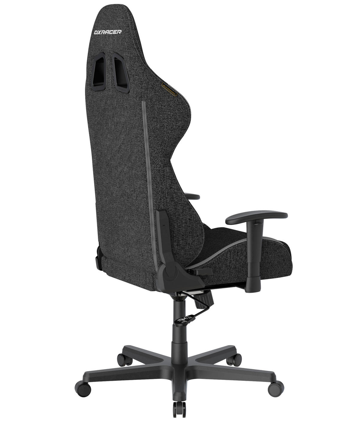 GAMINGSTUHL  in Grau, Schwarz  - Schwarz/Grau, KONVENTIONELL, Kunststoff/Textil (70/129/70cm) - Dxracer