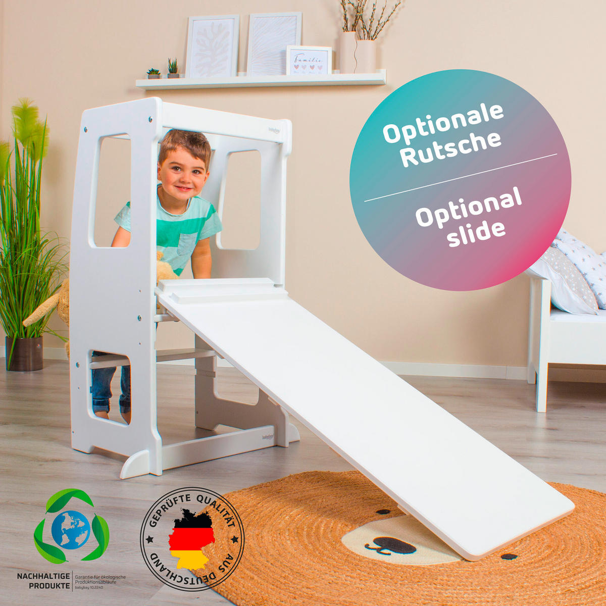LERNTURM-ROLLEN  - Basics (9,2/9,2/1,8cm) - Tobi