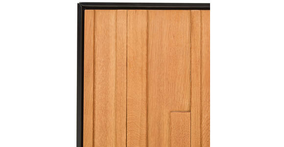 SIDEBOARD 180/77,5/40 cm  - Eichefarben/Schwarz, Trend, Holz/Holzwerkstoff (180/77,5/40cm) - Xora