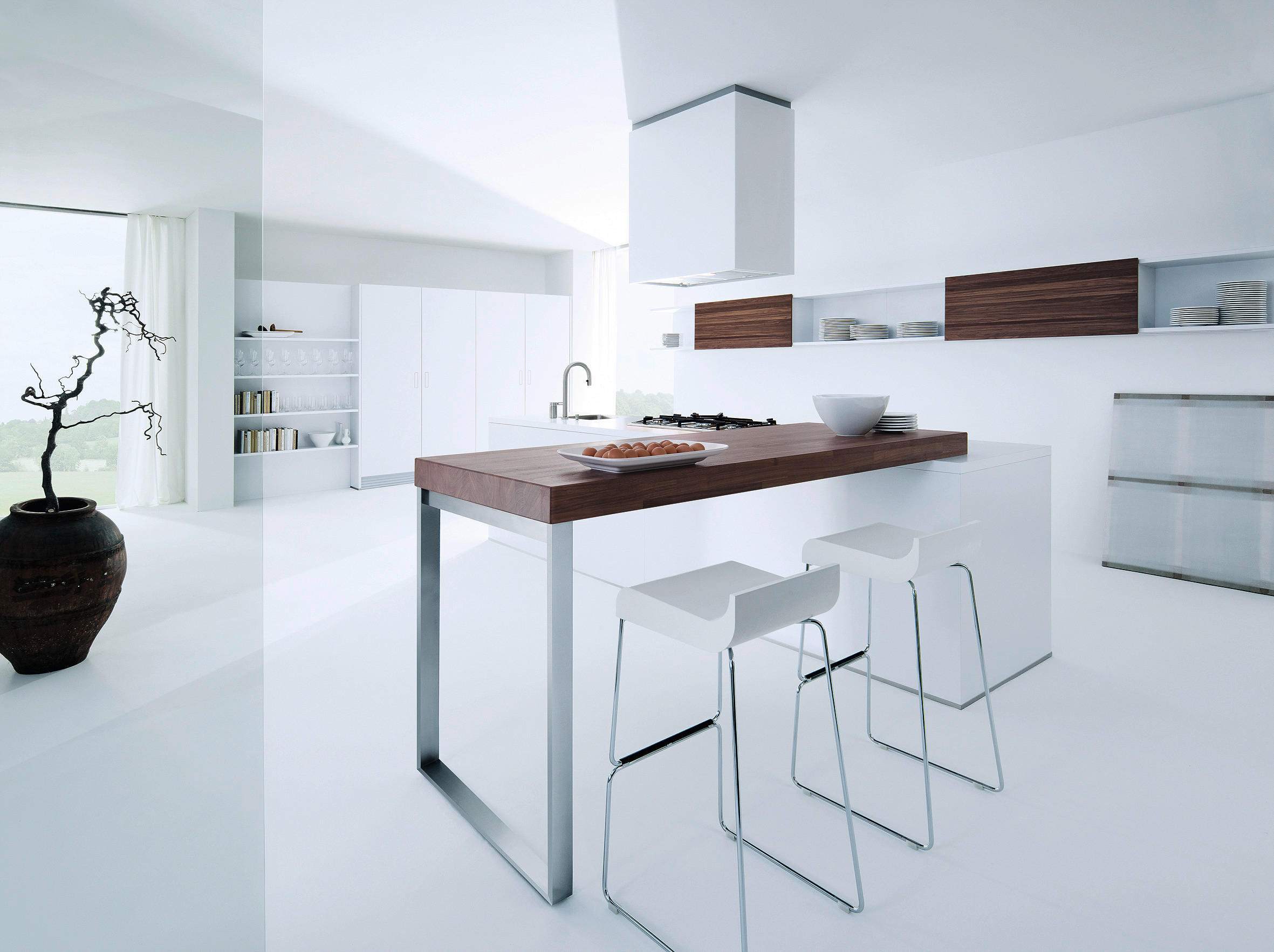 EINBAUKÜCHE   - Design, Holzwerkstoff - Next 125