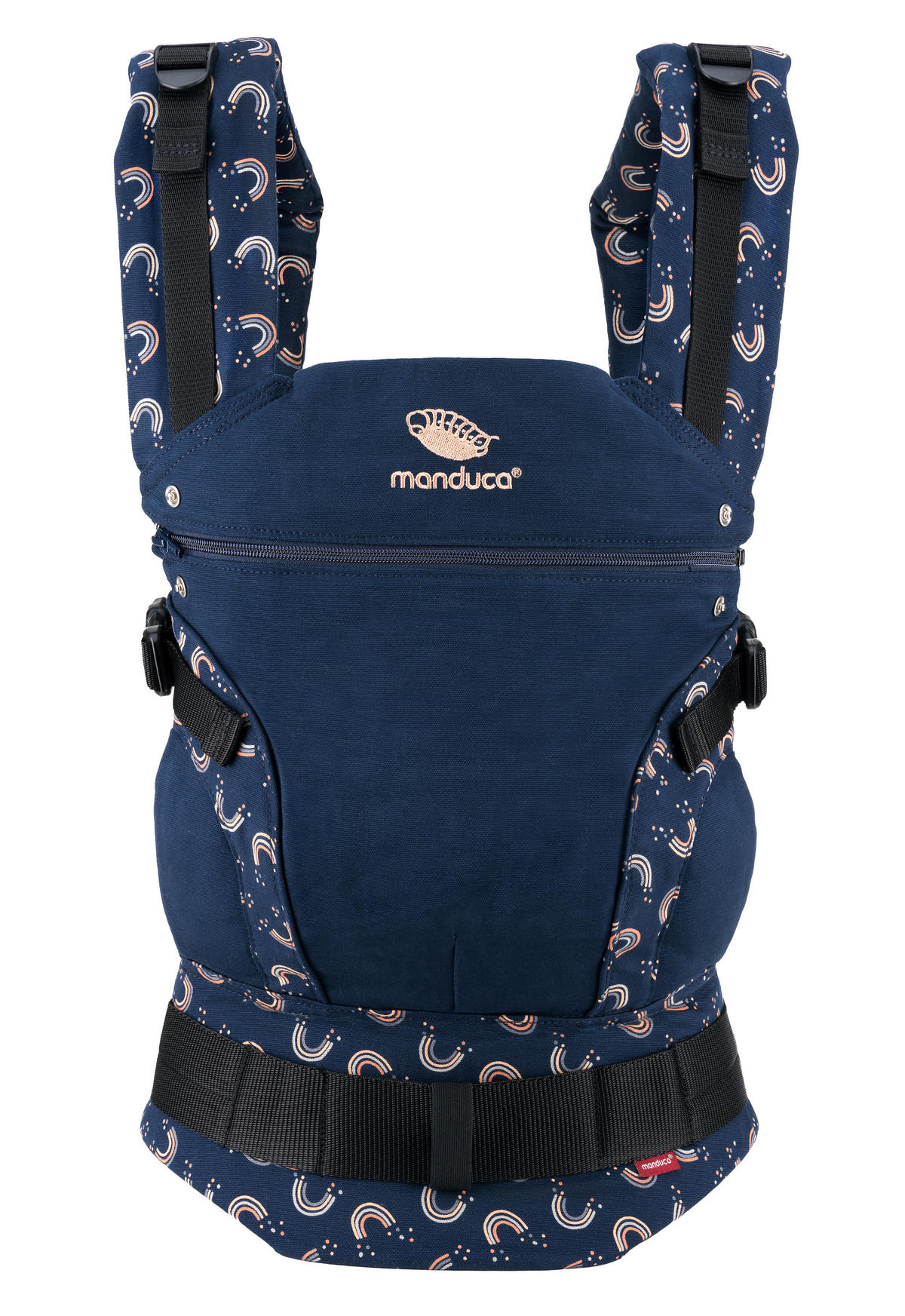 BABYTRAGE Manduca first  - Dunkelblau, Basics, Textil (One-Sizecm) - Wickelkinder Manduca