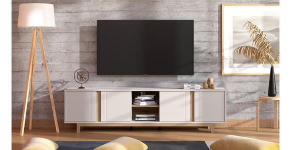 LOWBOARD  in 202/54/40 cm  - Kaschmir/Eiche Artisan, Basics, Holzwerkstoff (202/54/40cm) - Carryhome