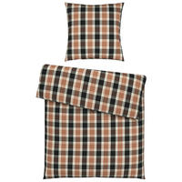 BETTWÄSCHE 2024 Flanell 135/200 cm  - Anthrazit, Textil (135/200cm) - Dieter Knoll