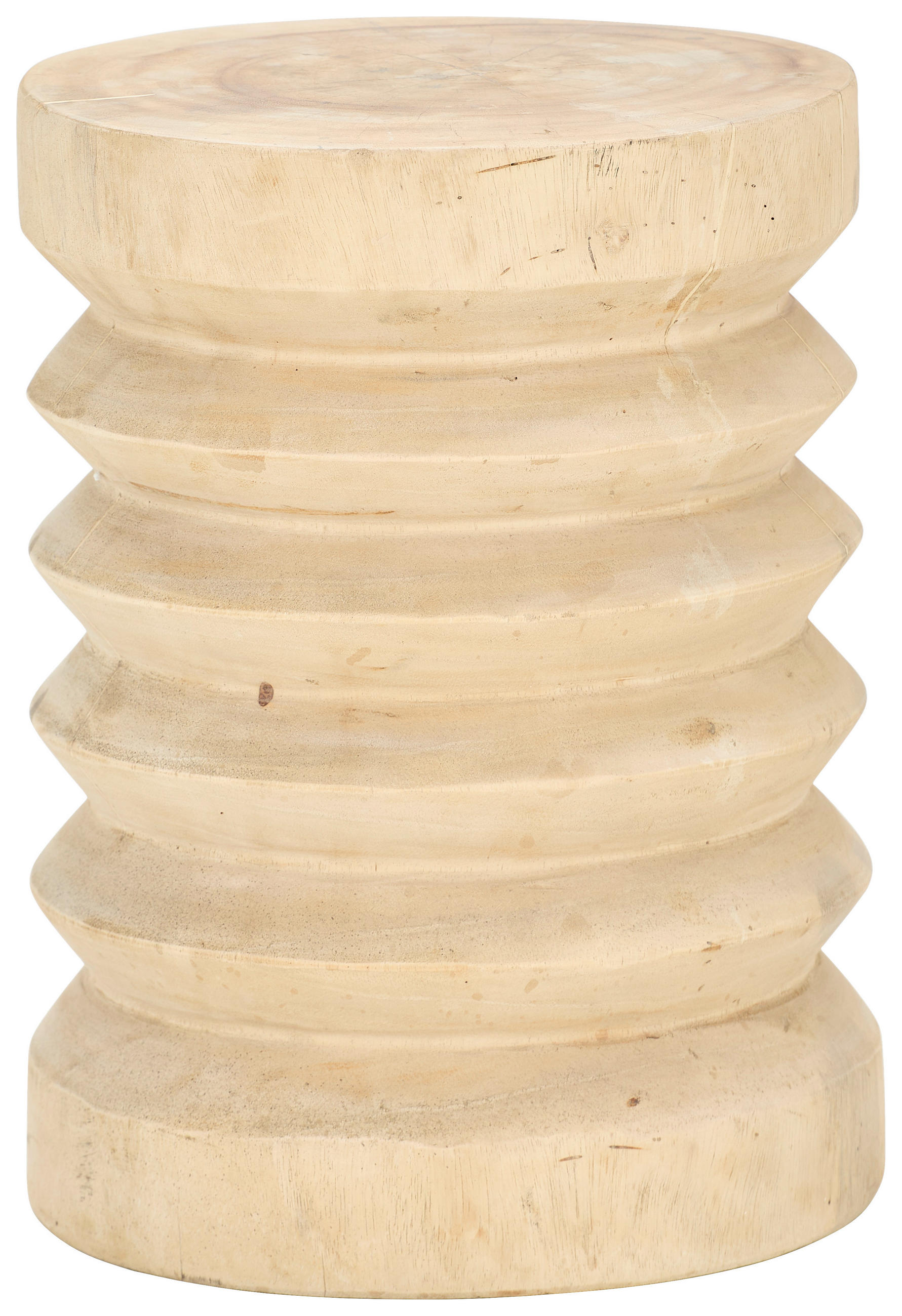 BEISTELLTISCH Suar Holz massiv Naturfarben  - Naturfarben, Design, Holz (30/40/30cm) - Livetastic