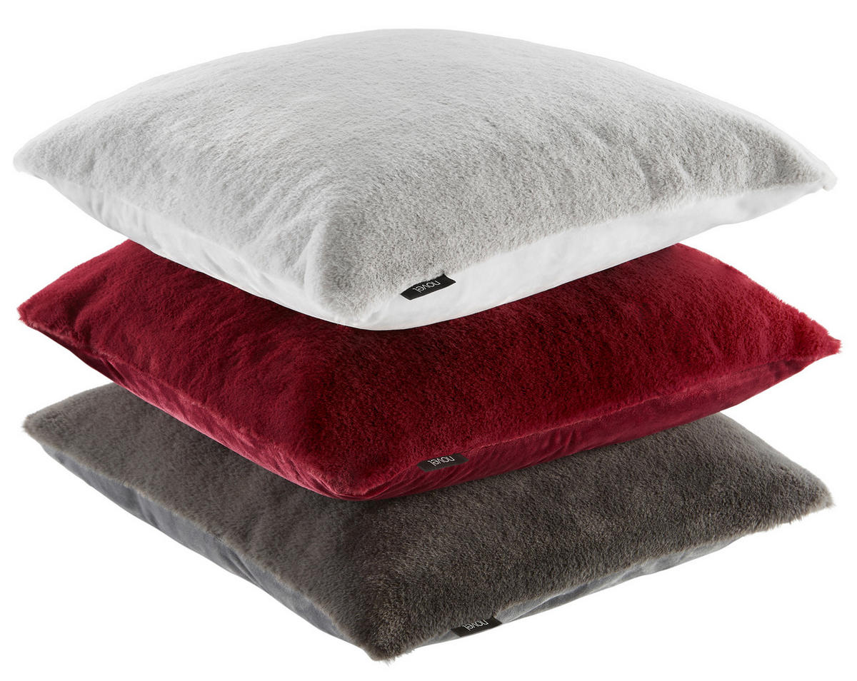 KISSENHÜLLE YUKON 48/48 cm  - Anthrazit, Design, Textil (48/48cm) - Novel