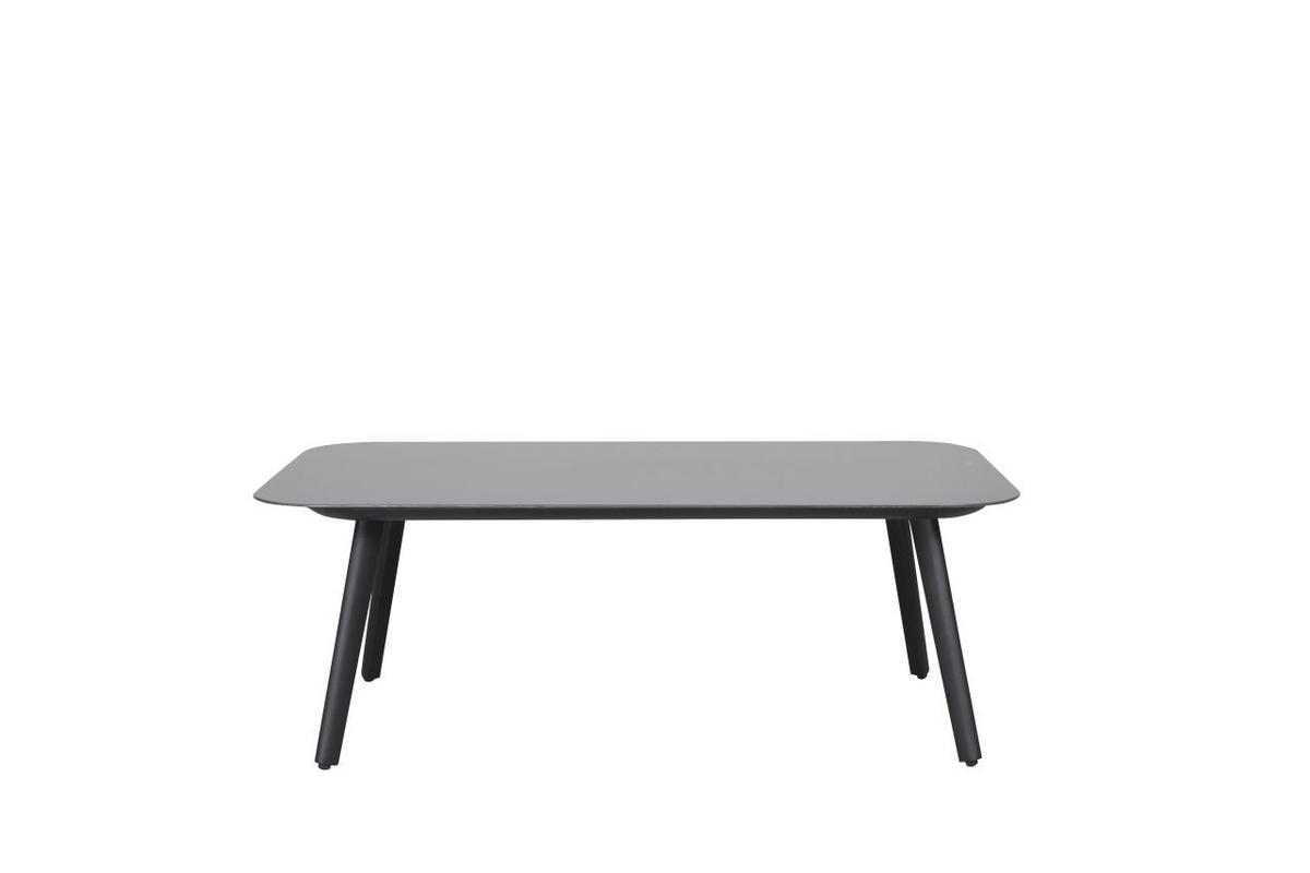 VRTNA GARNITURA   metal, staklo, tekstil  crna, svijetlo siva  - svijetlo siva/crna, Moderno, staklo/metal
