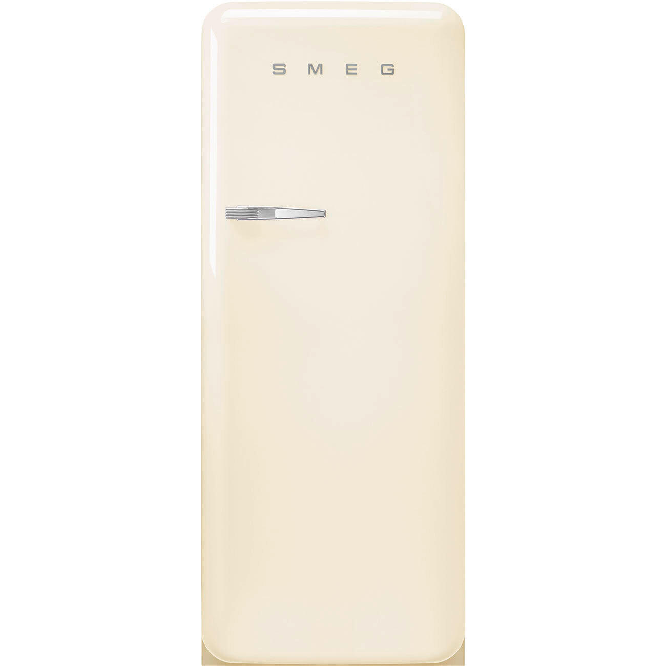 KÜHLSCHRANK 60,1/150,0/76,8 cm  - Creme, Basics, Glas/Metall (60,1/150,0/76,8cm) - SMEG