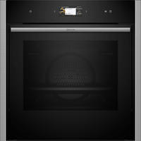 DAMPFBACKOFEN B64FS31N0  - Edelstahlfarben/Schwarz, Basics, Glas/Metall (59,6/59,5/55,0cm) - Neff