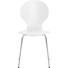 STOL - vit, Design, metall/trä (55,6/87,3/46,2cm) - Low Price