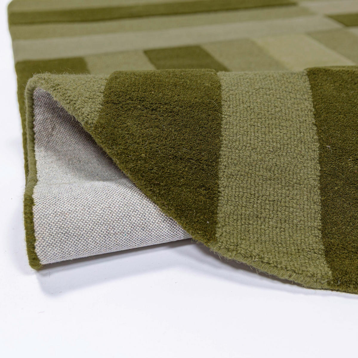 WOLLTEPPICH 200/290 cm Eldon Grün oval  - Grün, Basics, Textil (200/290cm) - Flair Rugs