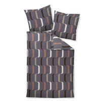 ÁGYNEMŰHUZAT-GARNITÚRA 140/200 cm  - barna, Basics, textil (140/200cm)