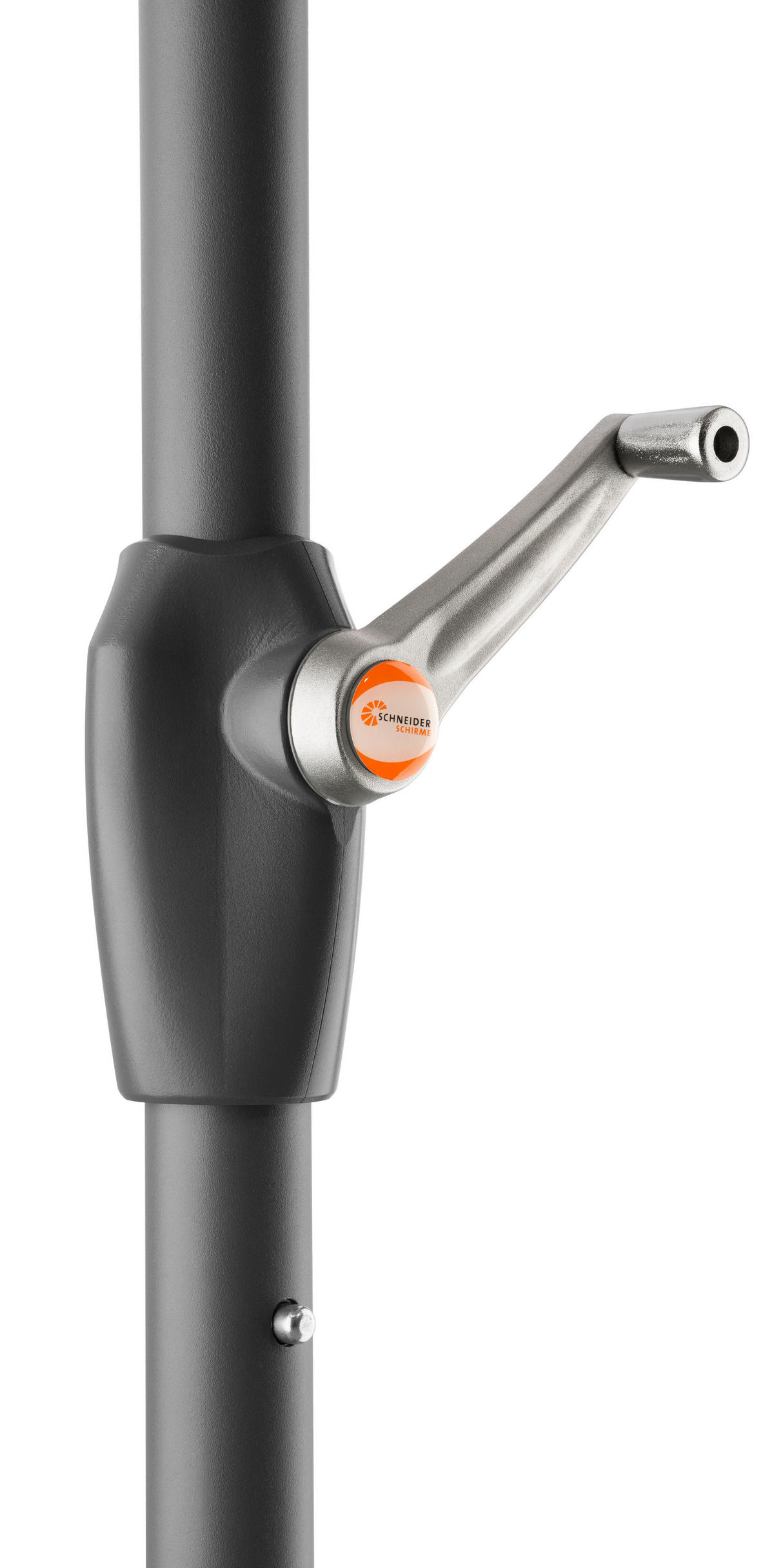 SONNENSCHIRM   - Anthrazit/Silberfarben, Basics, Textil/Metall (270/250/270cm) - Schneider