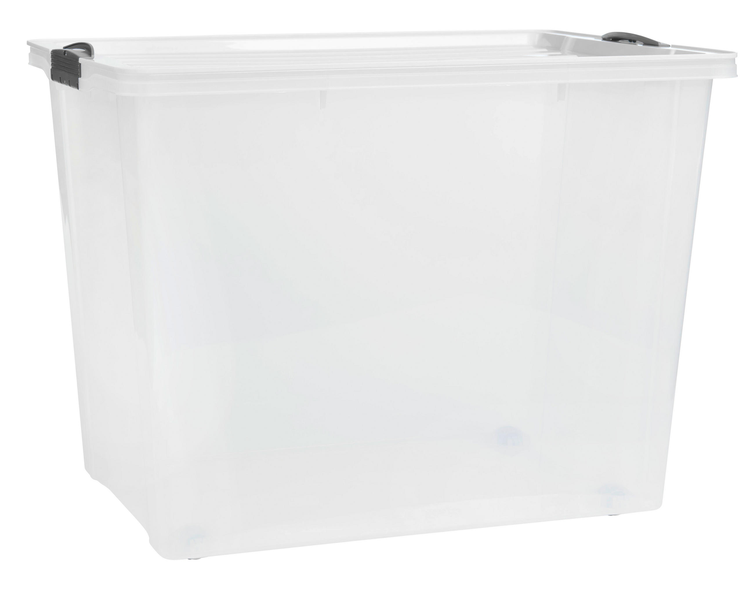 AUFBEWAHRUNGSBOX     - Weiß, KONVENTIONELL, Kunststoff (29,5/43,5/57cm) - Rotho