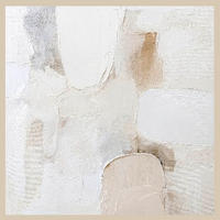 LEINWANDBILD Abstraktes 55/55 cm  - Multicolor, Basics, Holz/Papier (55/55cm) - Euroart