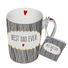KAFFEEBECHER 250 ml - Schwarz/Weiß, KONVENTIONELL, Keramik (7,5/10cm) KAFFEEBECHER 250 ml - Schwarz/Weiß, KONVENTIONELL, Keramik (7,5/10cm)