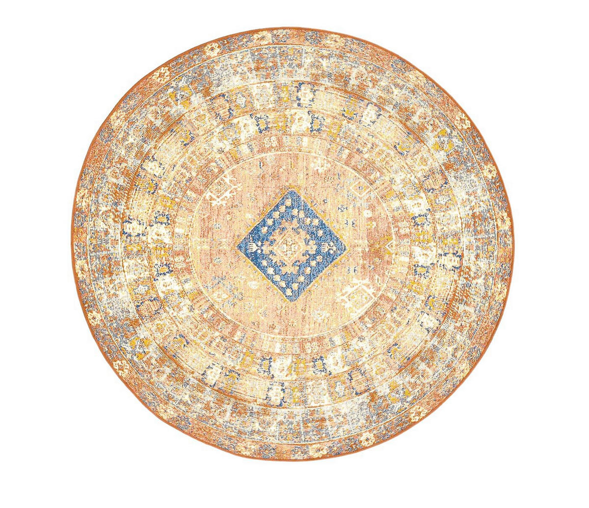 OUTDOORTEPPICH 100/100 cm Terracotta  - Terracotta, Basics, Textil (100/100cm) - Tom Tailor