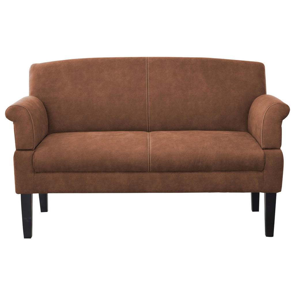 Thumbnail - Sit & More 2-Sitzer-Sofa, Cognac, Textil, Buche, 152x97x78 cm, Goldenes M, DGM-Klimapakt, Oeko-Tex® Standard 100, Made i...