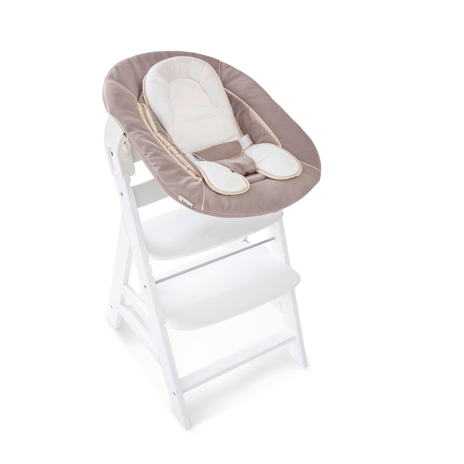 HOCHSTUHLLIEGE ALPHA BOUNCER  - Beige, Basics, Kunststoff (66/49/45cm) - Hauck