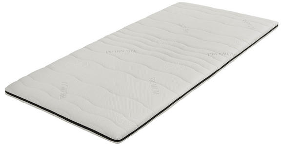 TOPPER 180/200 cm Höhe ca. 6 cm  - Weiß, Basics, Textil (180/200cm) - Sleeptex