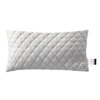 KOPFKISSEN 40/80 cm Lasse Wolle (Schafschurwolle)  - Weiß, Basics, Textil (40/80cm) - Billerbeck