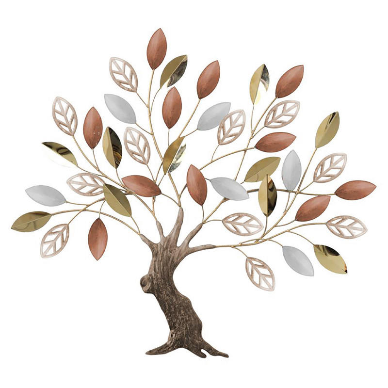 OBRAZ NA KOVU, 76/3/69 cm - hnědá, Basics, kov (76/3/69cm)