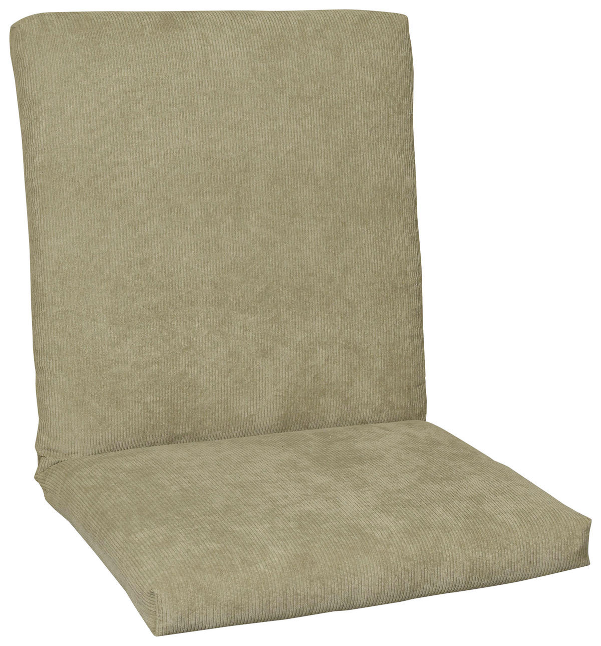 SESSELAUFLAGE in Beige Uni  - Beige, Design, Textil (100/9/50cm)