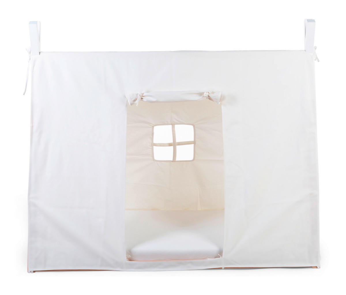 HIMMEL Tipibett Bezug Weiß  148/80/105 cm  - Weiß, Basics, Textil (148/80/105cm) - Childhome
