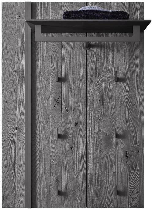 ELŐSZOBAPANEL 73/106/35 cm  - antracit, Design, fa/fém (73/106/35cm) - Johann Jakob