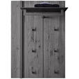 GARDEROBENPANEEL  in 73/106/35 cm  - Anthrazit, Design, Holz/Metall (73/106/35cm) - Johann Jakob