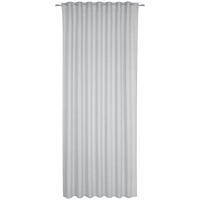 HOTOVÝ ZÁVĚS, poloprůhledné, 140/245 cm - šedá, Basics, textil (140/245cm) - Esposa