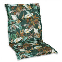 SESSELAUFLAGE Floral  - Hellbraun/Beige, Basics, Textil (100/4/48cm)