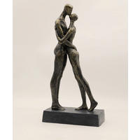 FIGÚRKA – ŽENA - čierny chróm, Basics, plast (32.4/8.4/34.5cm)