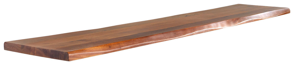 SITZBANKPLATTE in  - Akaziefarben, Natur, Holz (180/3,8/40cm) - Valdera