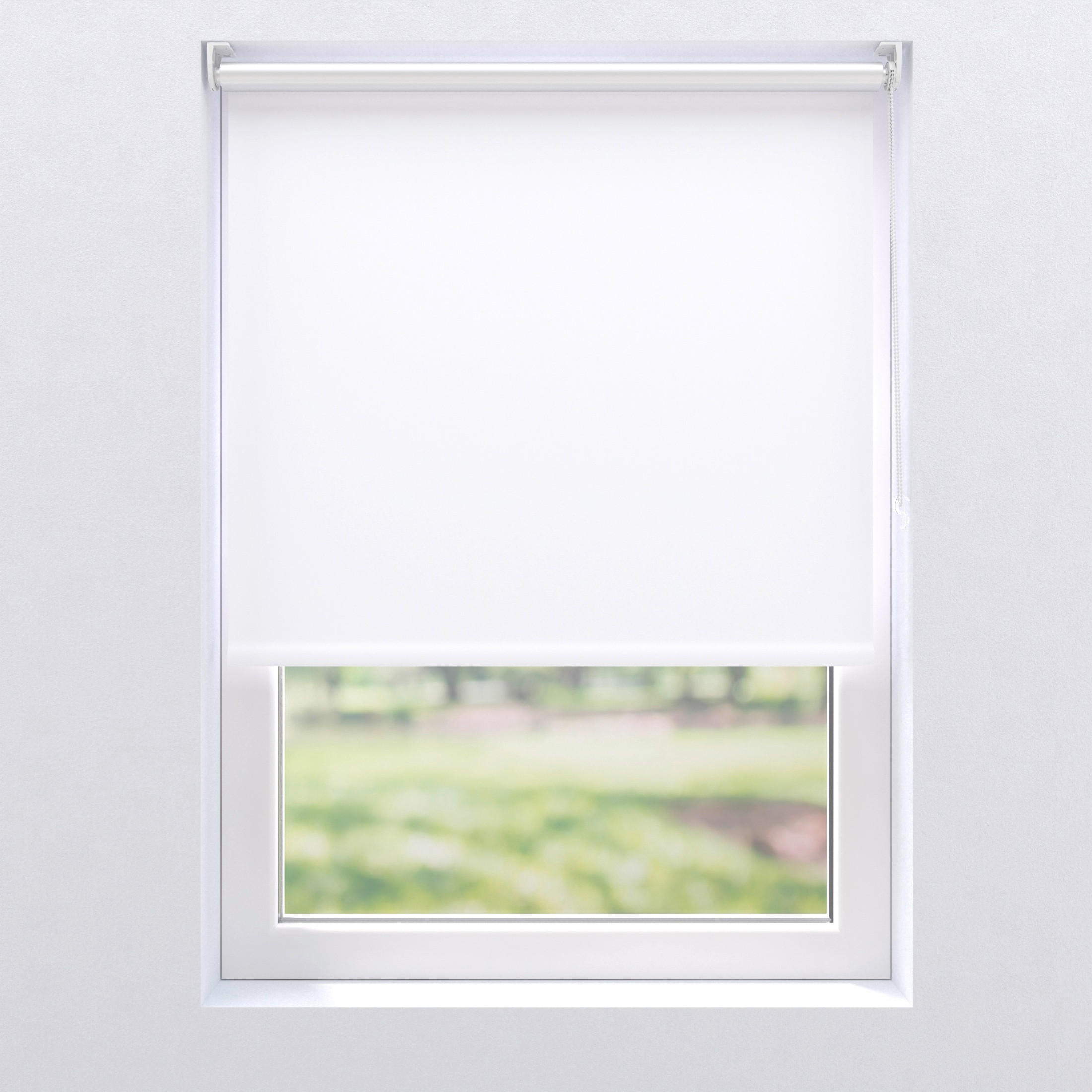 ROLLO  blickdicht  60/150 cm    - Weiß, Basics, Kunststoff (60/150cm)