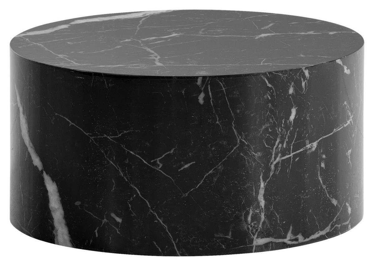 Măsuță De Cafea din material pe bază de lemn, 60/60/30 cm   - negru lucios intens, Lifestyle, material pe bază de lemn (60/60/30cm) - Livetastic