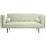 SOFA in Textil Creme - Dunkelbraun/Creme, Design, Holz/Textil (200/80/87cm) - Carryhome SOFA in Textil Creme - Dunkelbraun/Creme, Design, Holz/Textil (200/80/87cm) - Carryhome