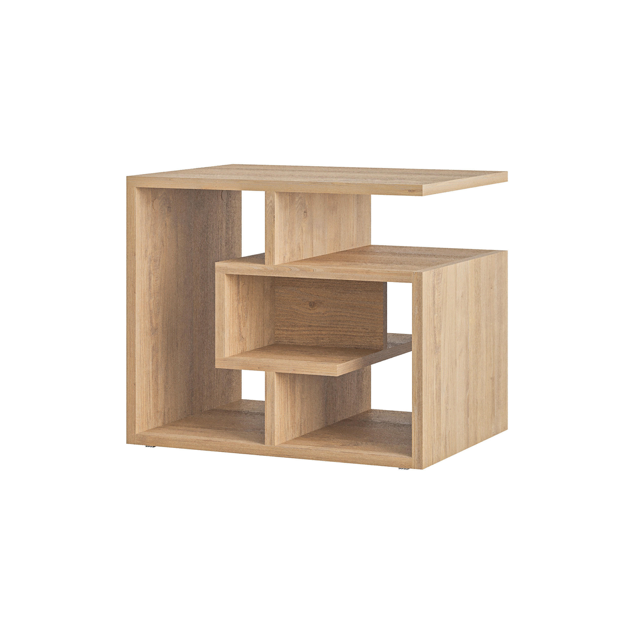 COUCHTISCH in Holzwerkstoff   - Eichefarben, Design, Holzwerkstoff (54/45/40cm) - Livetastic