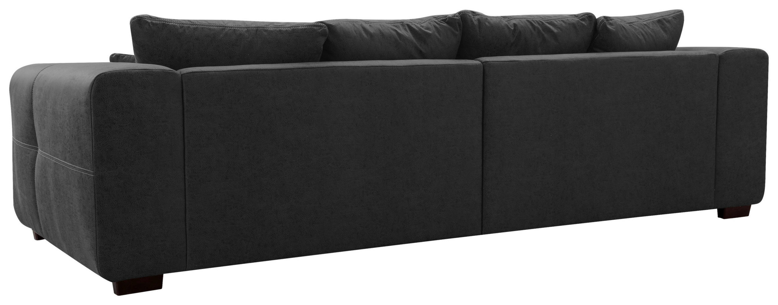 Thumbnail - Cantus Bigsofa, Anthrazit, Textil, Buche, massiv, 4-Sitzer, Füllung: Schaumstoff, Silikon,Schaumstoff, Silikon, 287x69x1...