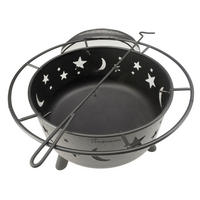 KOŠ NA OHEŇ - černá, Basics, kov (75/0/60cm) - Landmann