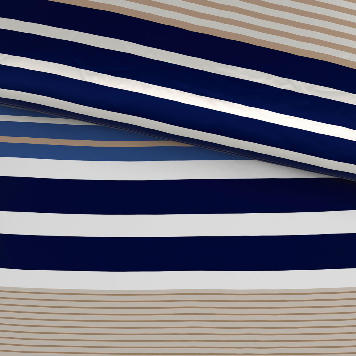 BETTWÄSCHE Renforcé 135/200 cm  - Dunkelblau, Textil (135/200cm) - Novel