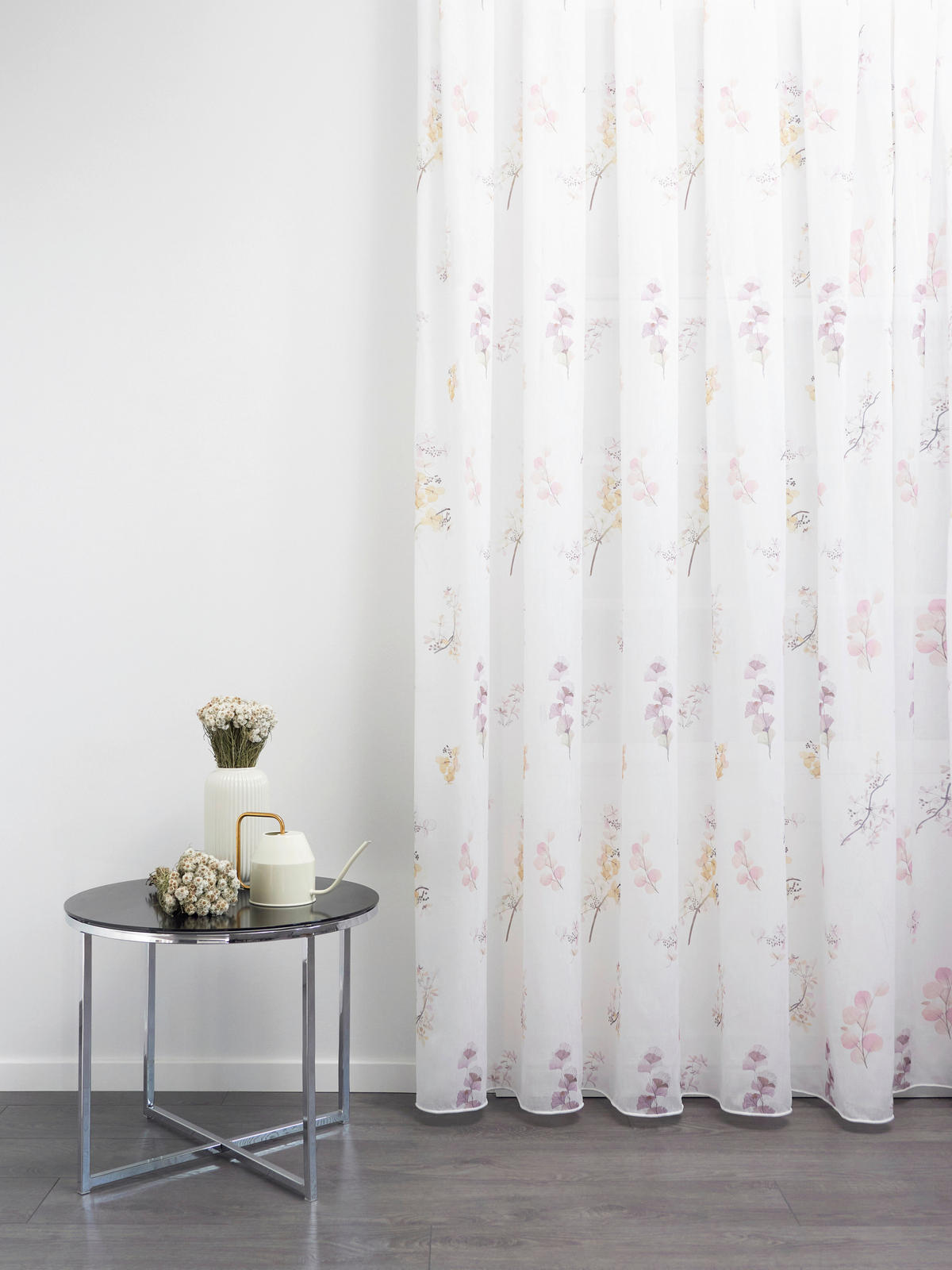 PERDEA  - mov/bej, Basics, textil (300cm)