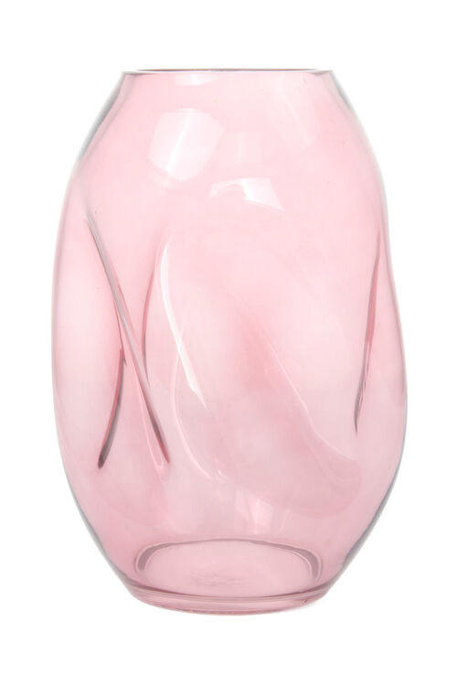 VAS  - rosa, Design, glas (15/25/15cm) - Kayoom