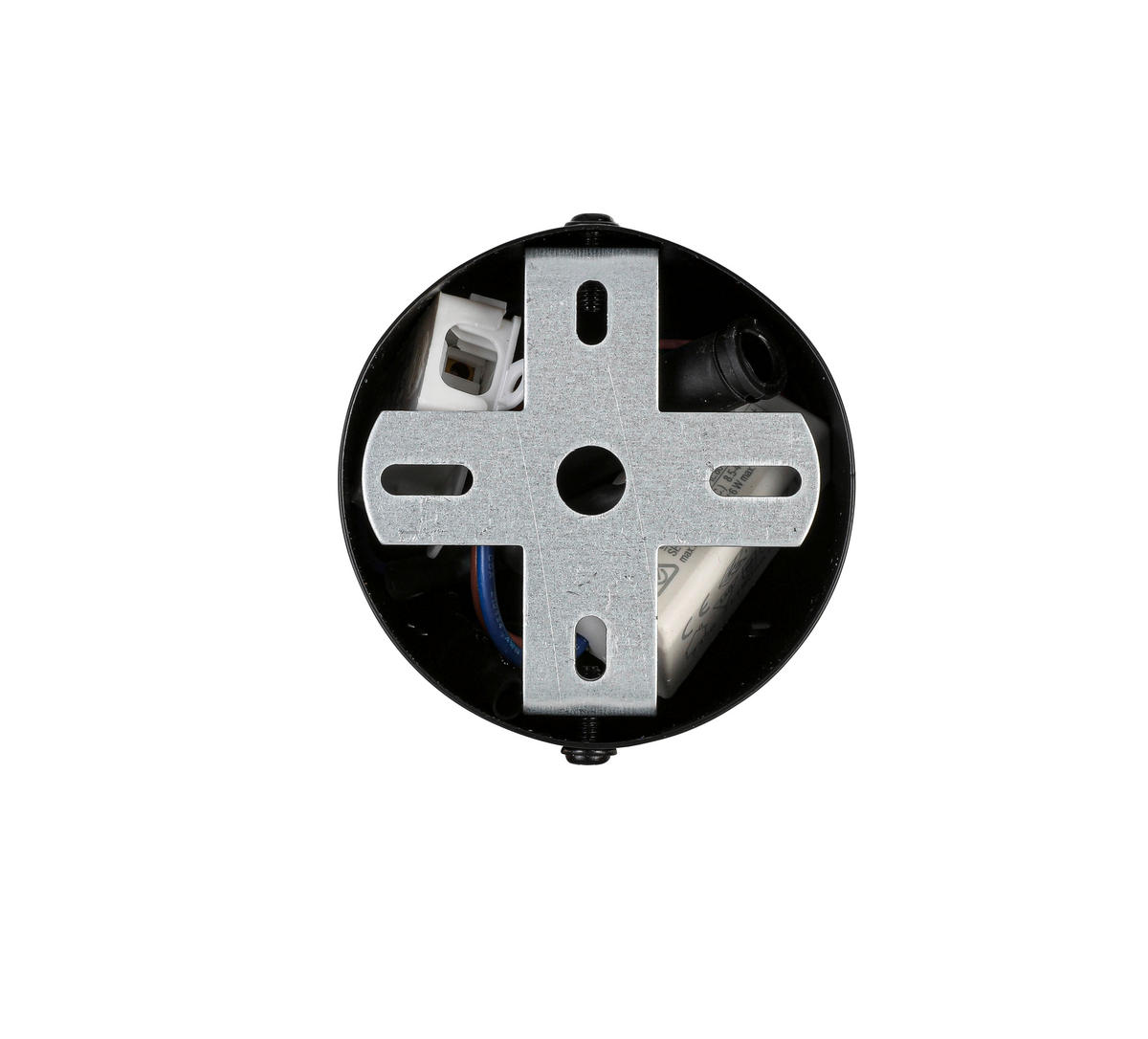VISEČA LED-SVETILKA   6 W/620 lm/4000 K/220-240 V/ - barve kroma/črna, Basics, kovina/umetna masa (10/50-180cm) - Novel