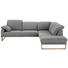 WOHNLANDSCHAFT in Textil Grau - Eichefarben/Grau, Natur, Holz/Textil (281/226cm) - Valnatura WOHNLANDSCHAFT in Textil Grau - Eichefarben/Grau, Natur, Holz/Textil (281/226cm) - Valnatura