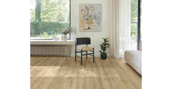 PVC-BELAG per  m² - Eichefarben, KONVENTIONELL, Kunststoff (400cm) - Venda